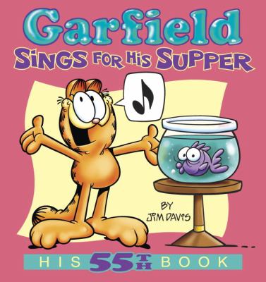 Garfield sings for his supper