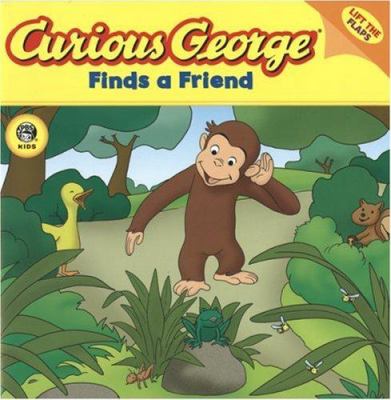 Curious George finds a friend : a lift-the-flap adventure /